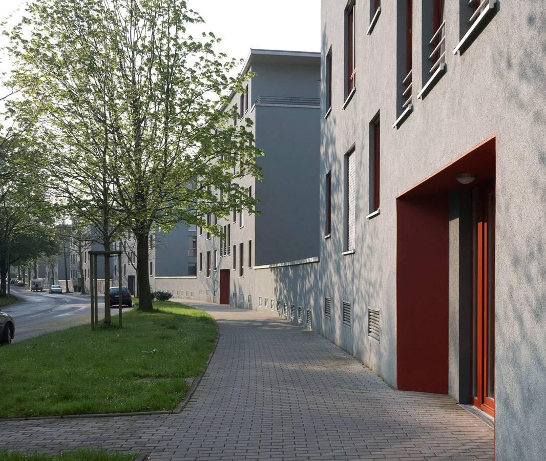 Ensemble im Fußgängerraum