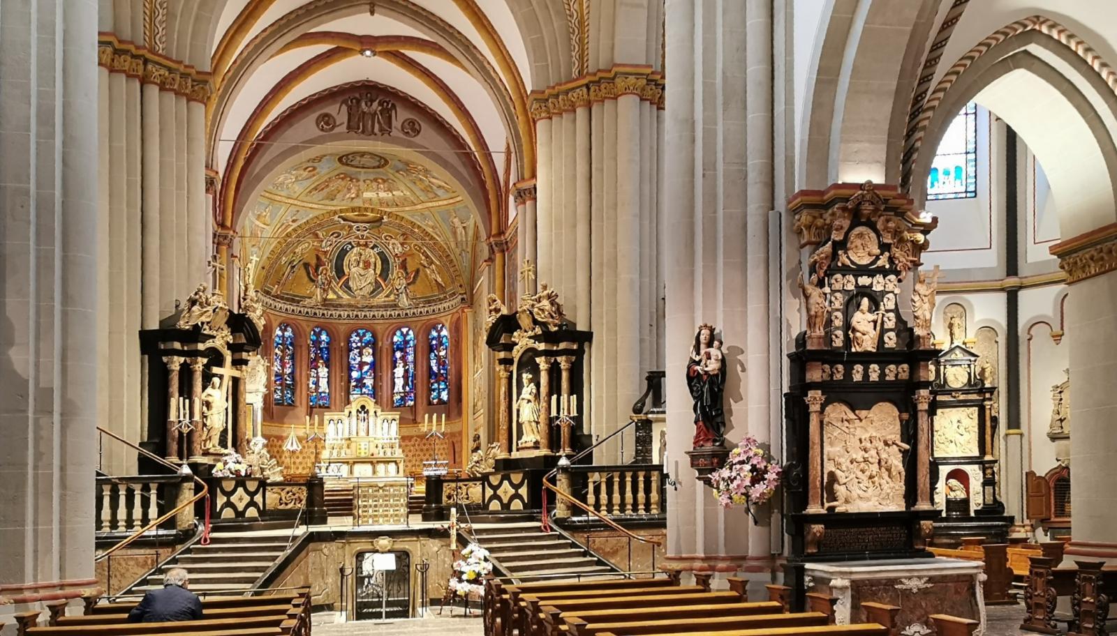 Bonner Münster St. Martin, Innenansicht