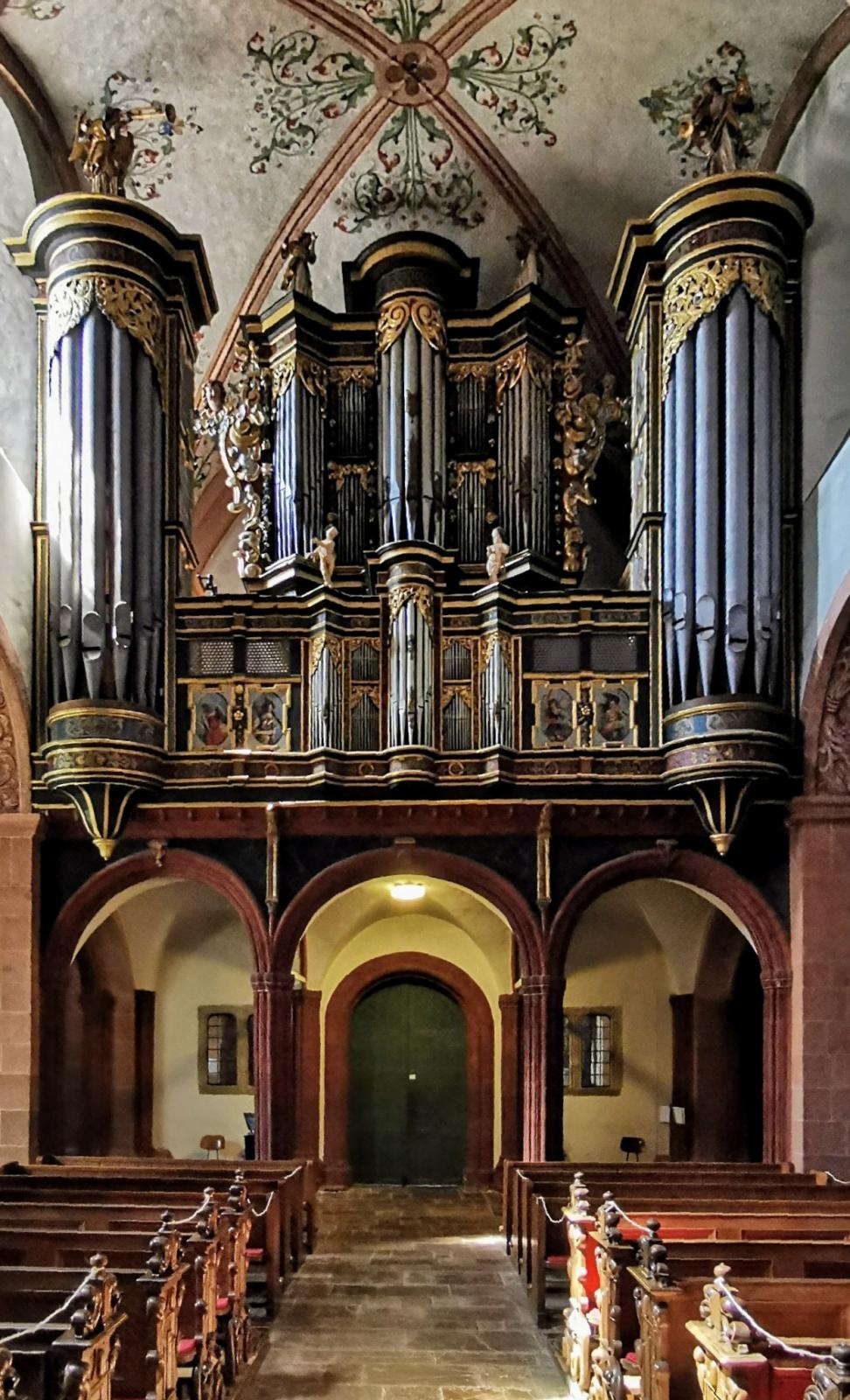 Orgel der Abteikirche