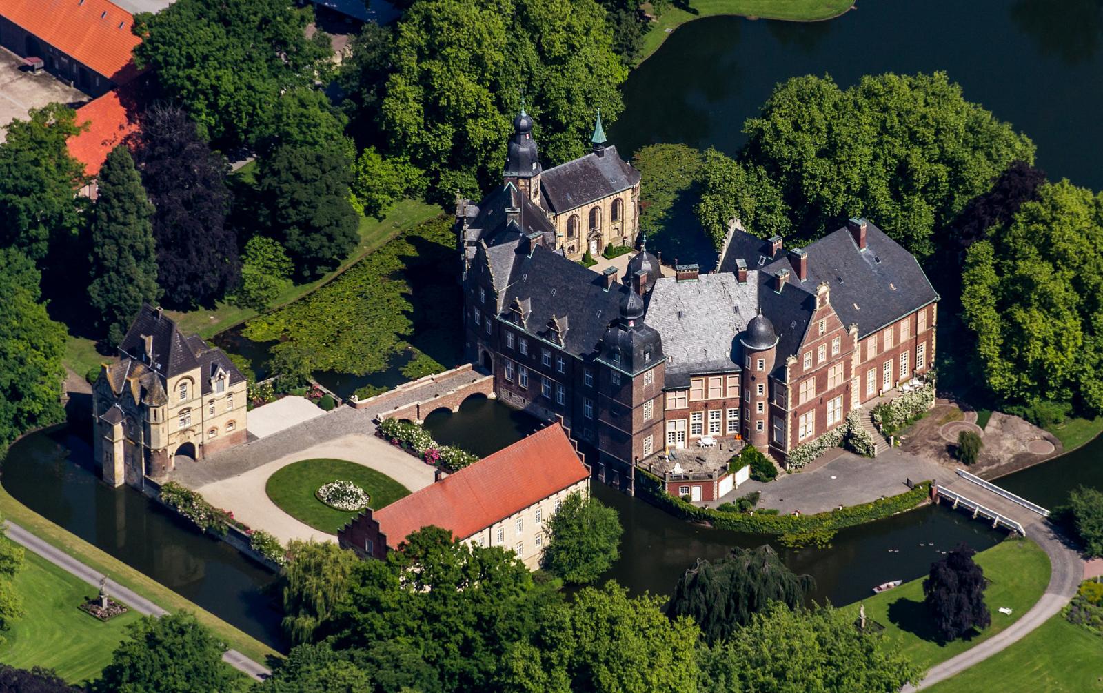 Luftbild Schloss Darfeld
