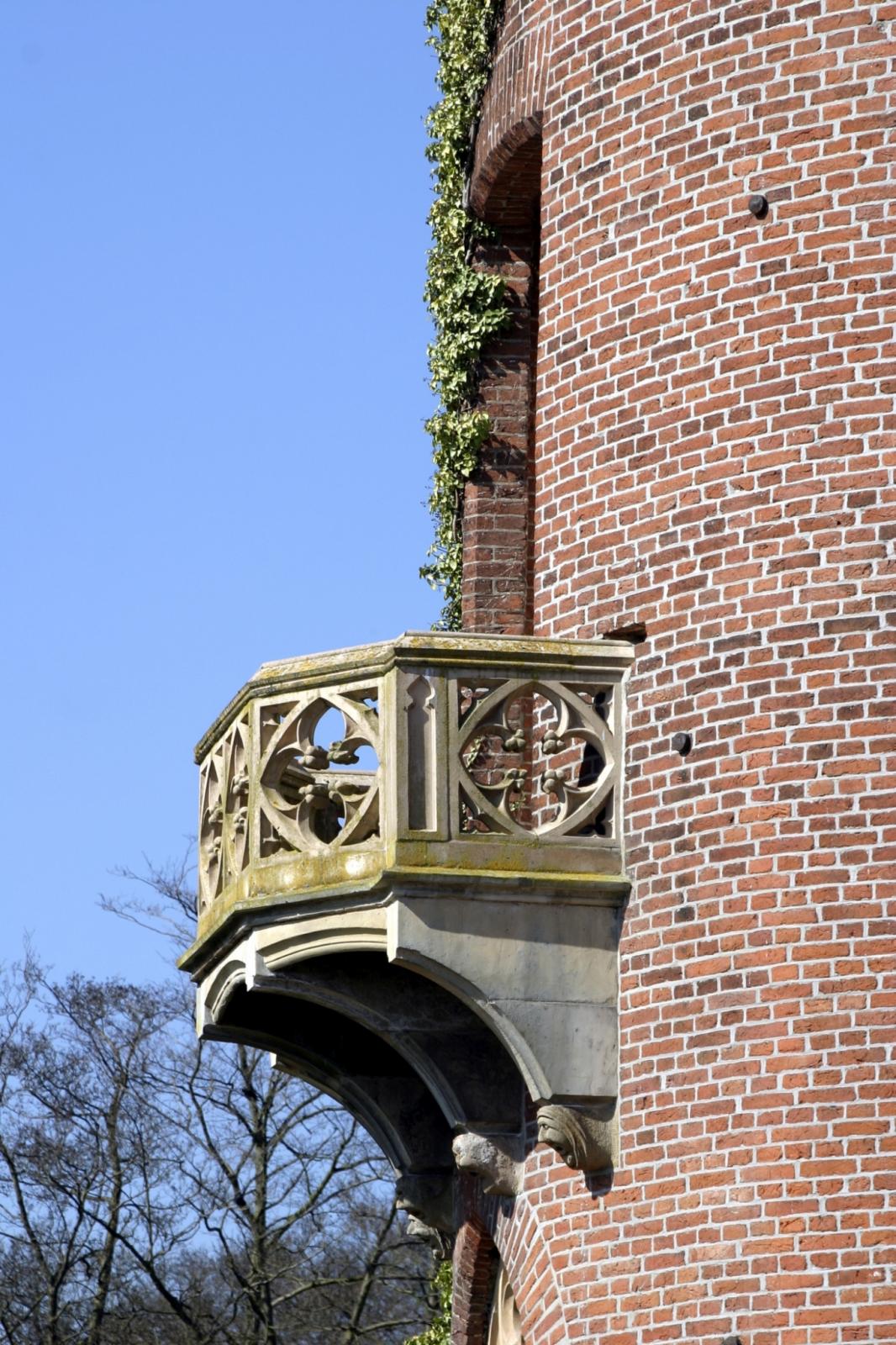 Balkon an der Schlossfassade
