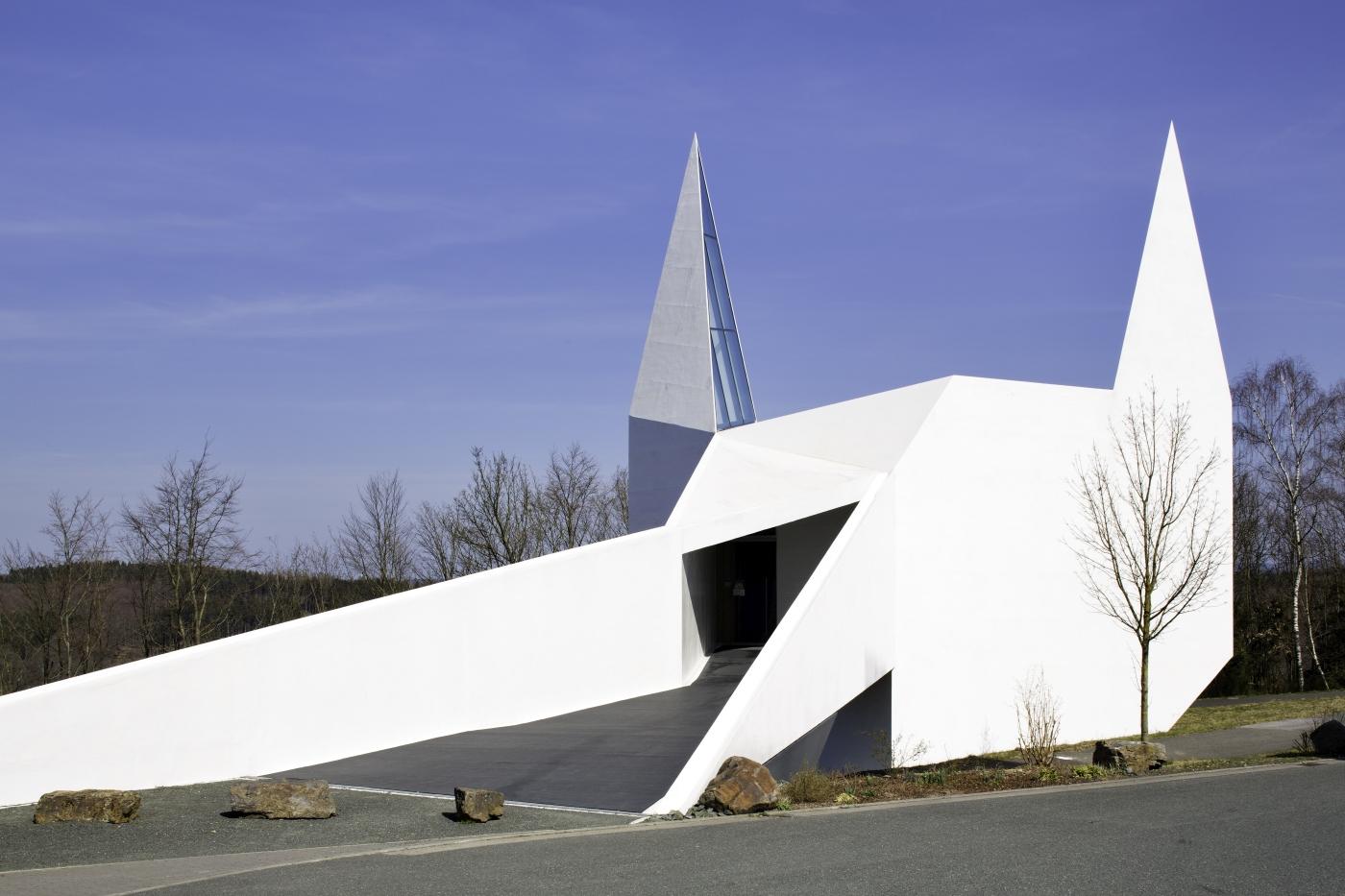 die Autobahnkirche Siegerland in Wilnsdorf