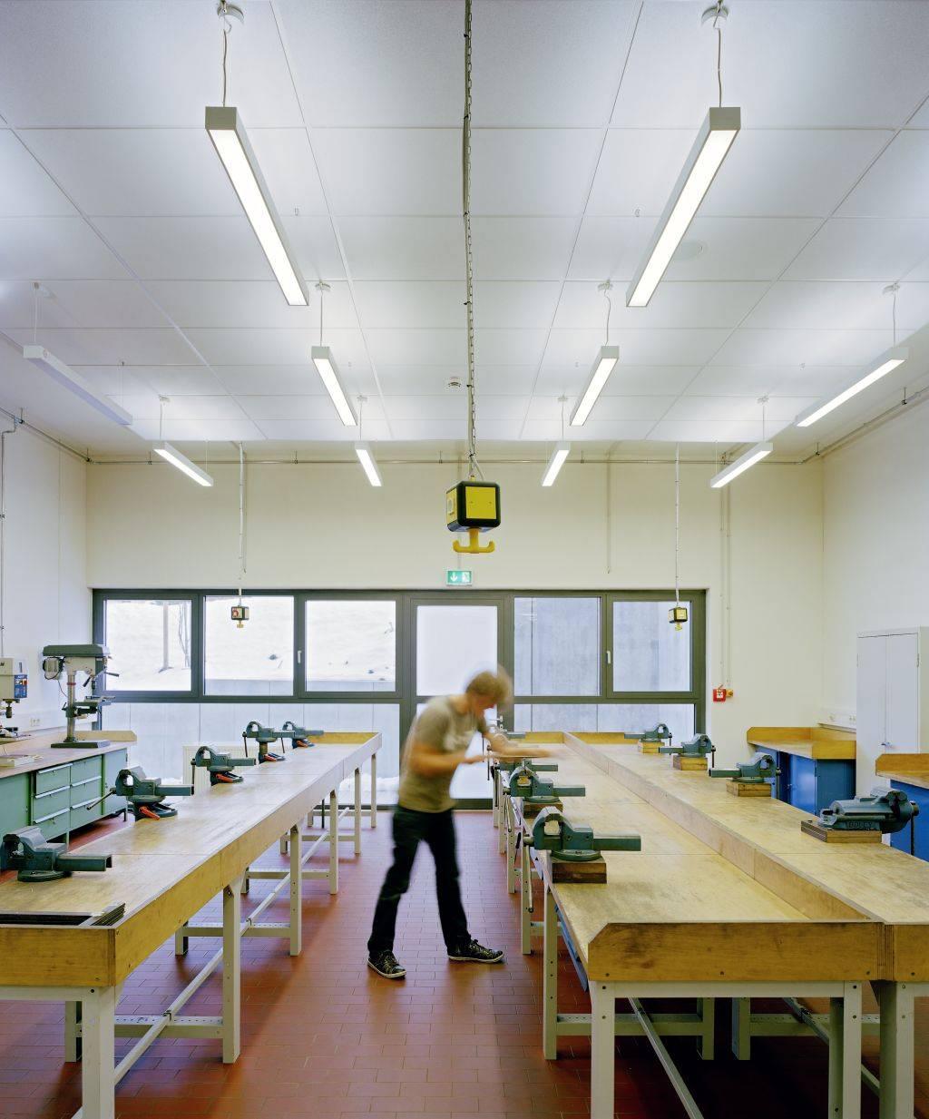 Werkstatträume im Untergeschoss