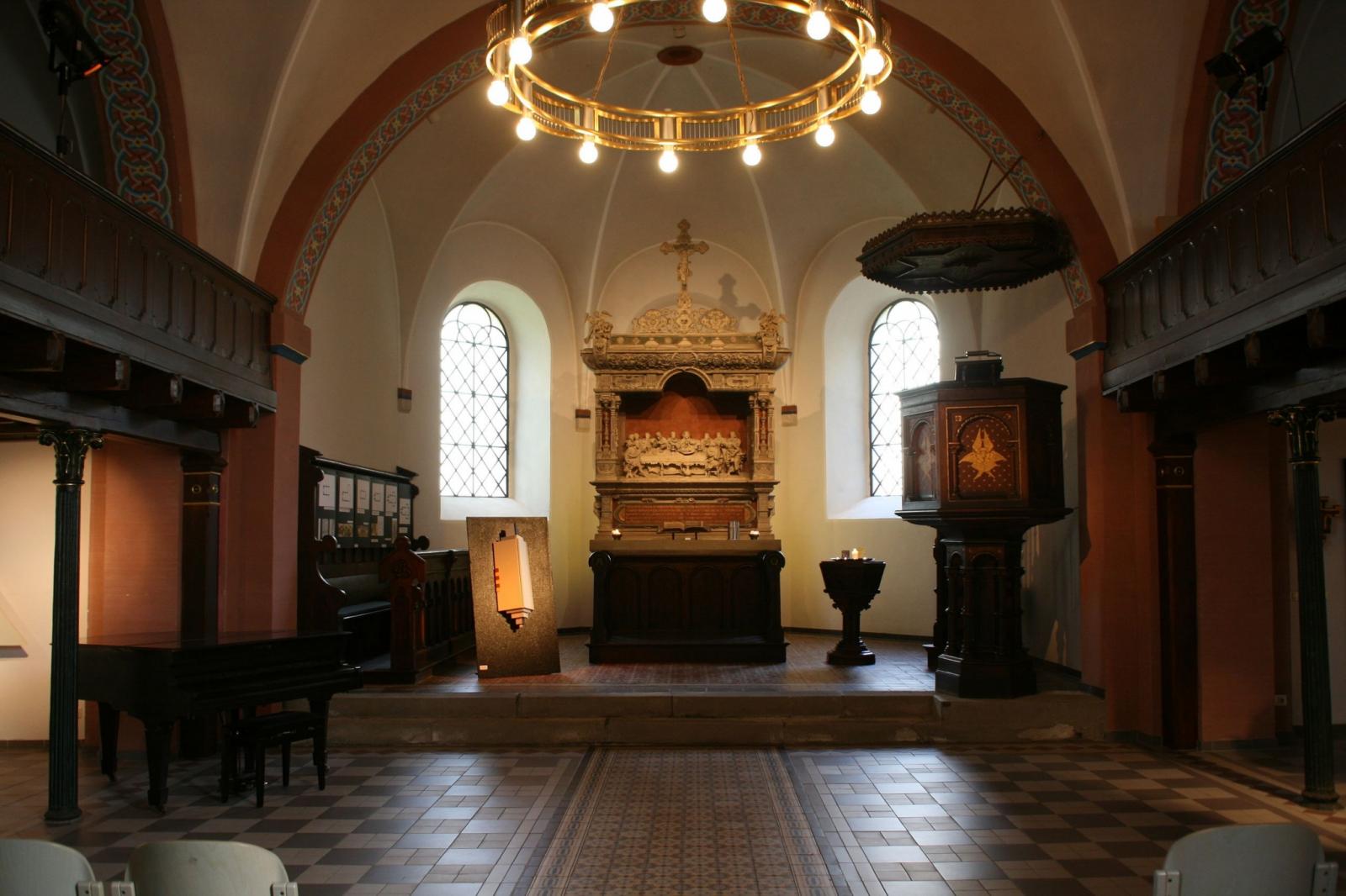 Kircheninennraum, Blick in den Chor
