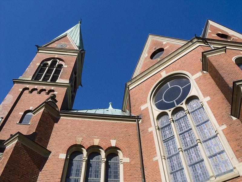 Südansicht Ev. Kirche Essen-Werden