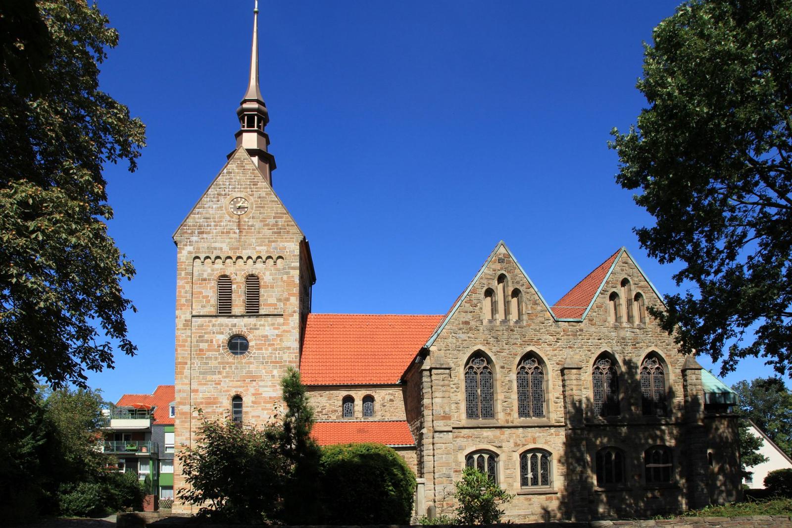Außenansicht Vinzentiuskirche Bochum-Harpen