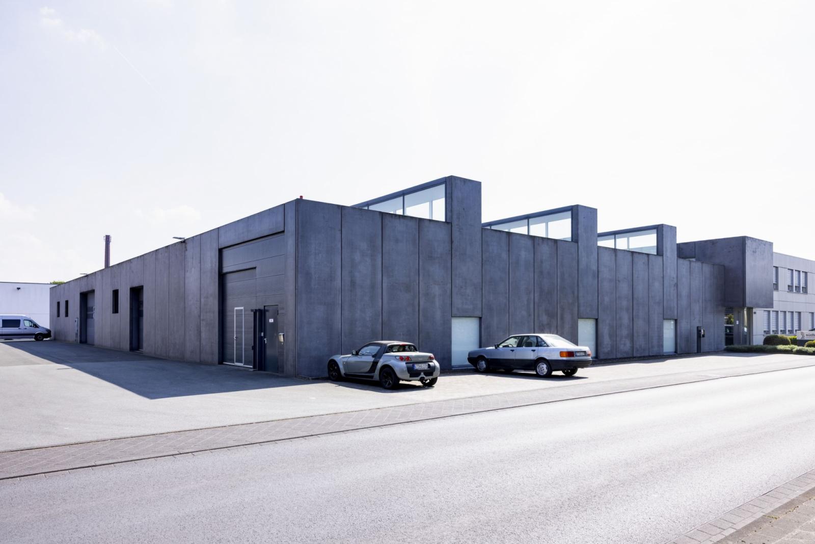 Lagerhalle Albert Südbrock GmbH, Straßenansicht