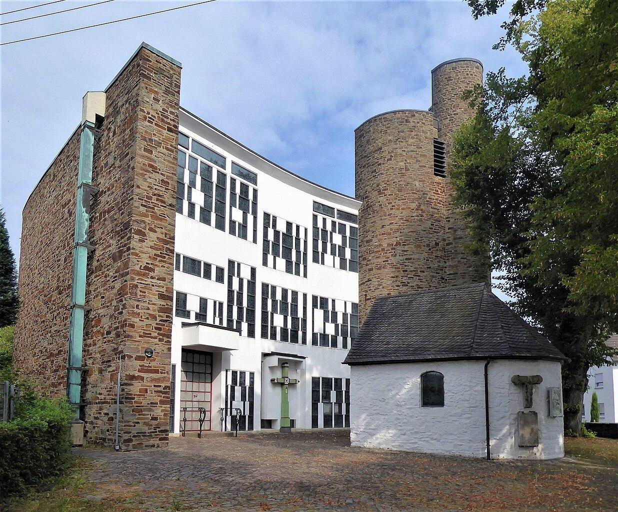 Eingangsseite Wallfahrtskirche zum Hl. Kreuz