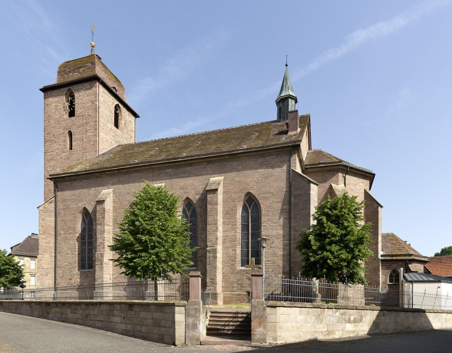 St. Johannes Baptist Südansicht