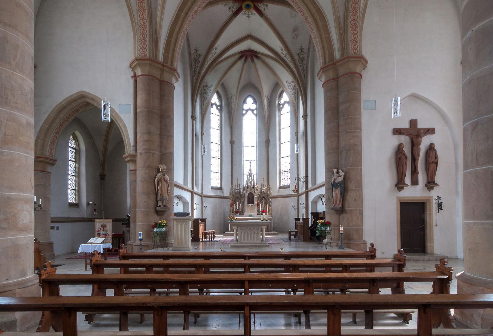Innenansicht St, Martinus