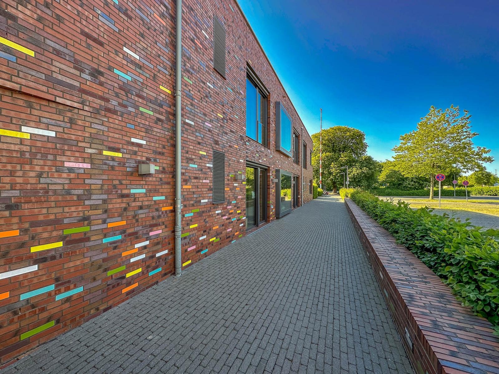 Fassadenflucht Kita Universitätsklinikum Münster