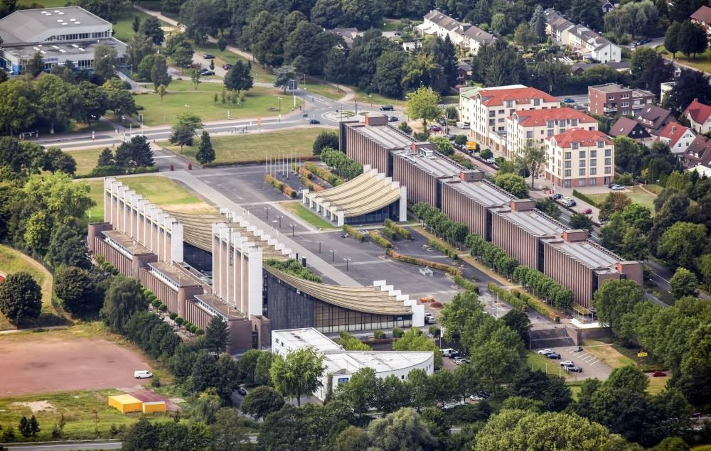 Luftbild Forum und Rathaus Castrop-Rauxel