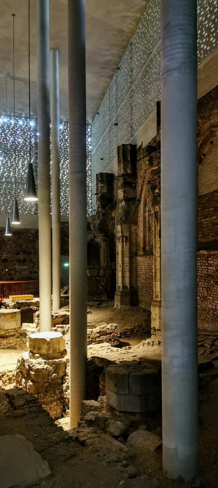 Ausgrabungen von St. Kolumba im Diözesanmuseum Kolumba