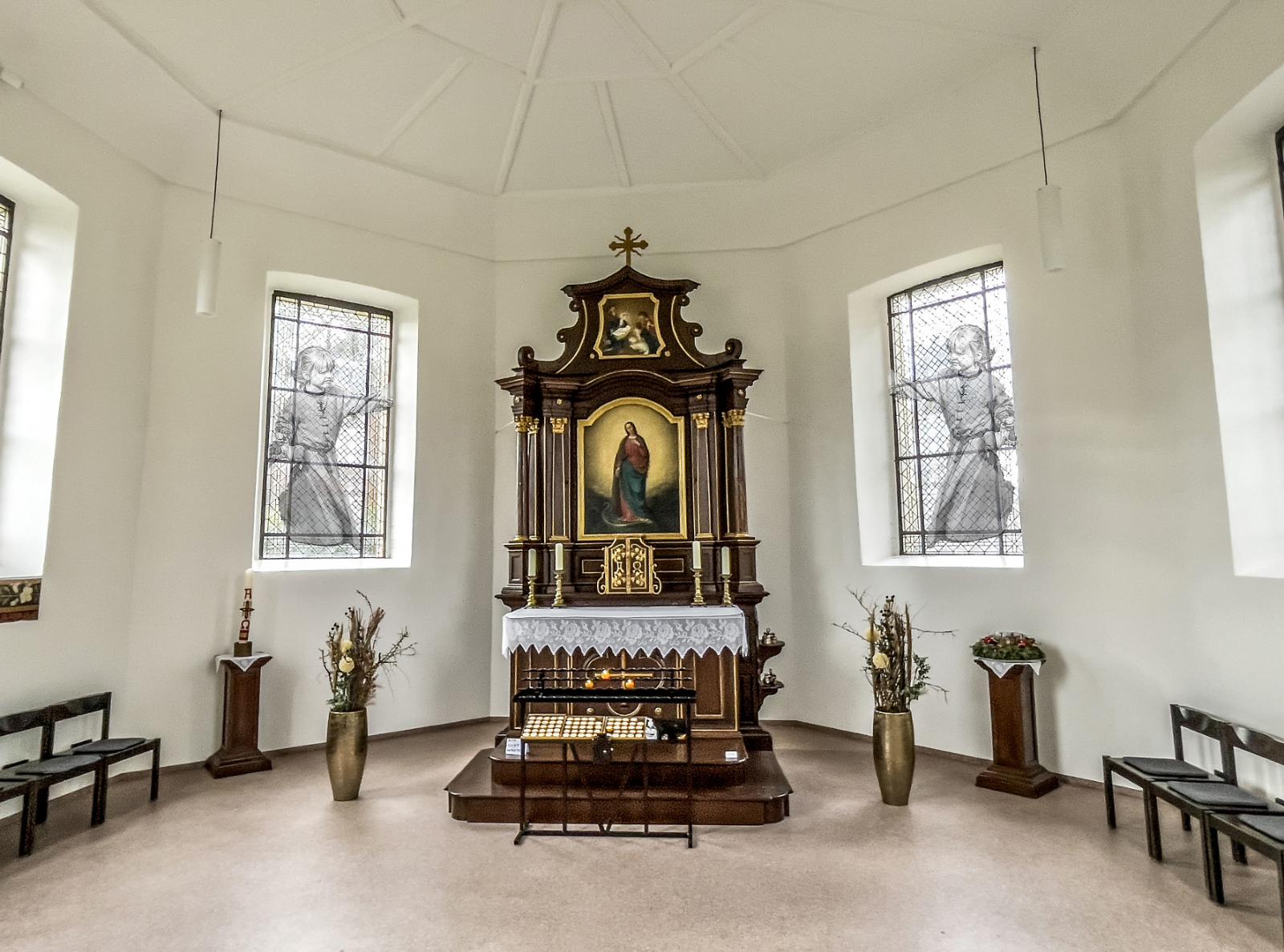 Altar im Altbau der Marienkapelle Visbeck