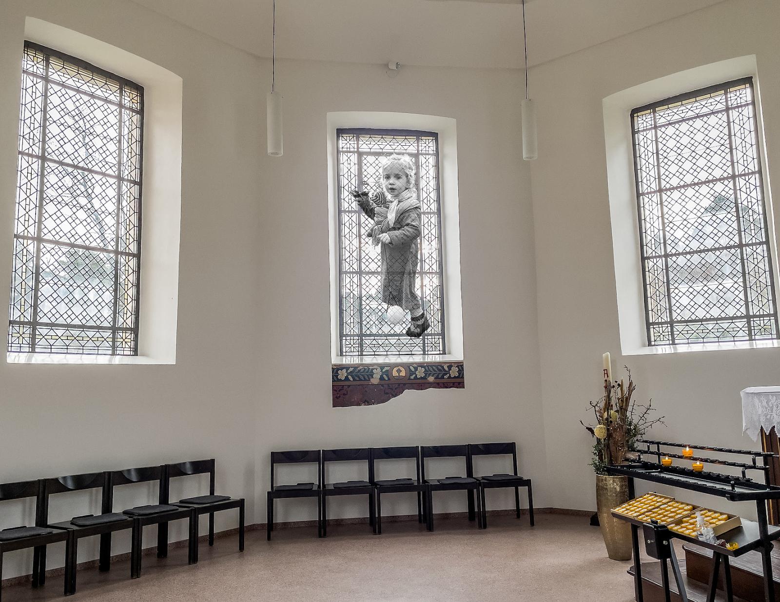 Fenster in der Marienkapelle Visbeck