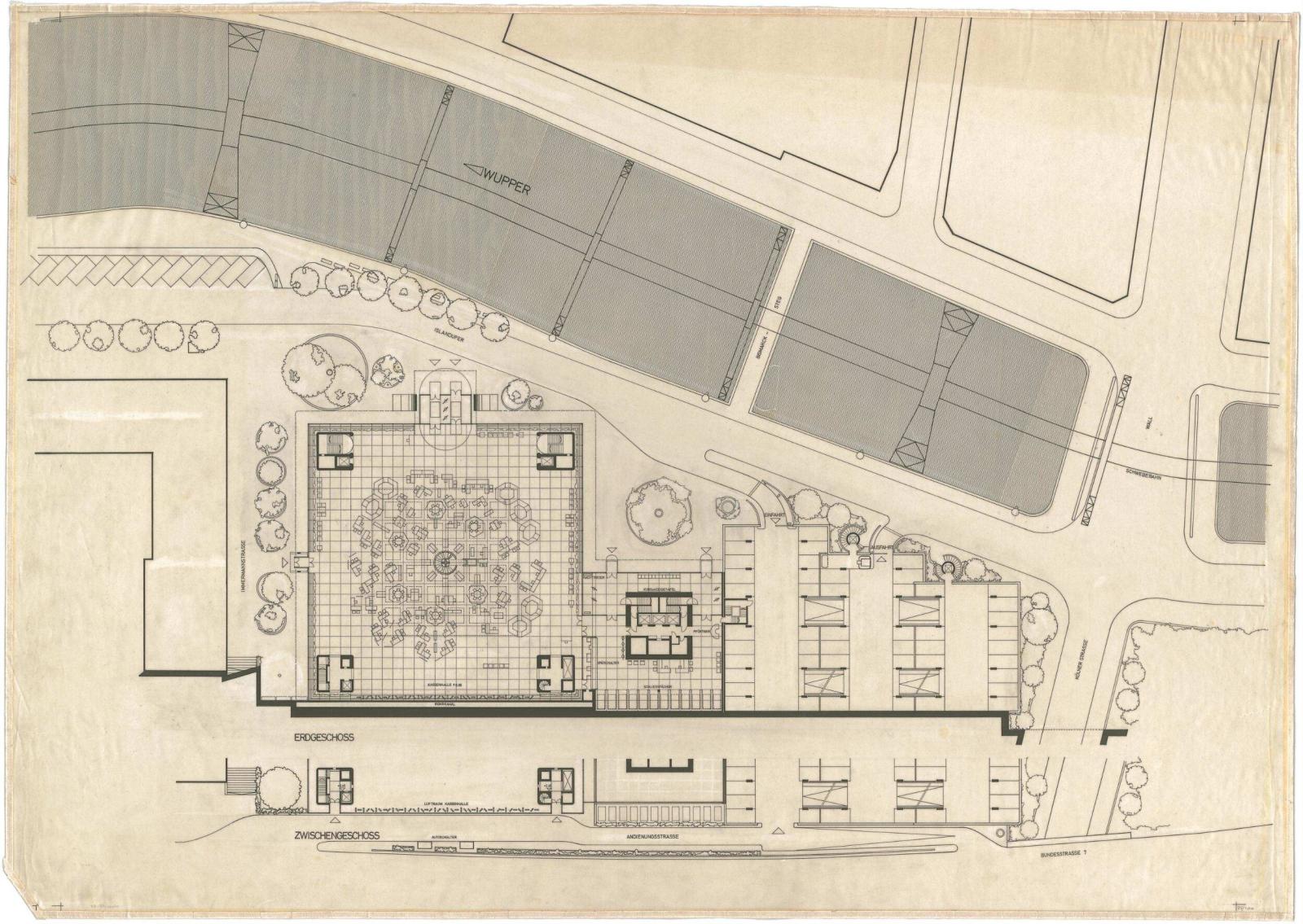 Entwurfspläne, Grundriss/Lageplan