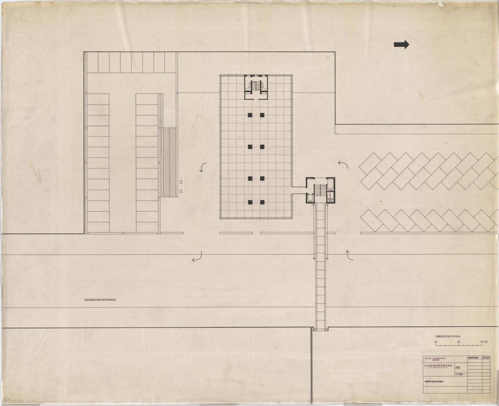 Entwurfsplan, Grundriss Regelgeschoss