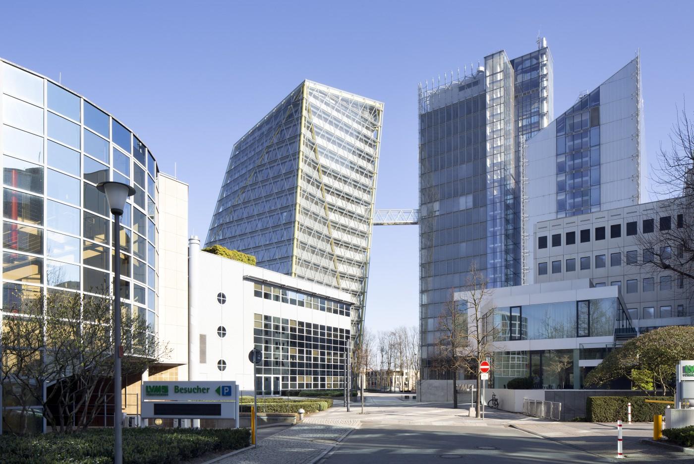 Blick auf den LVM-Campus