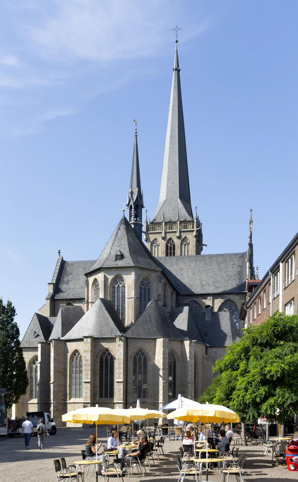 Ostfassade des Willibrordi-Doms in Wesel