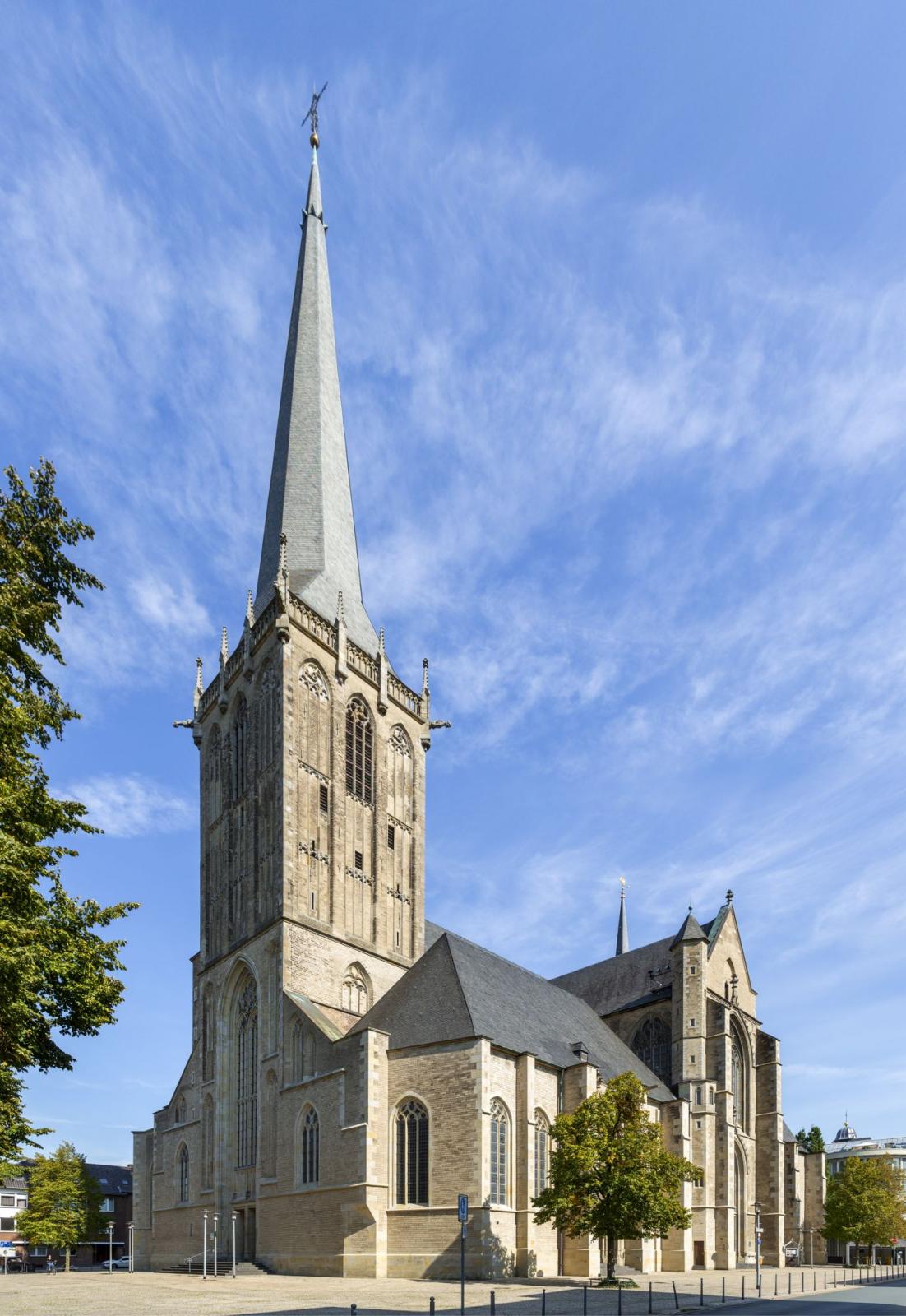 Südwestansicht Willibrordi-Dom Wesel