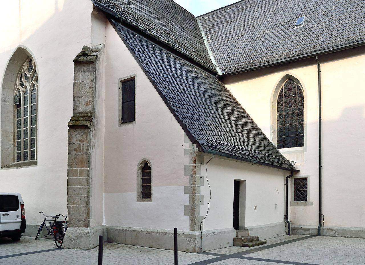 Sakristei an der Nordseite des Chors