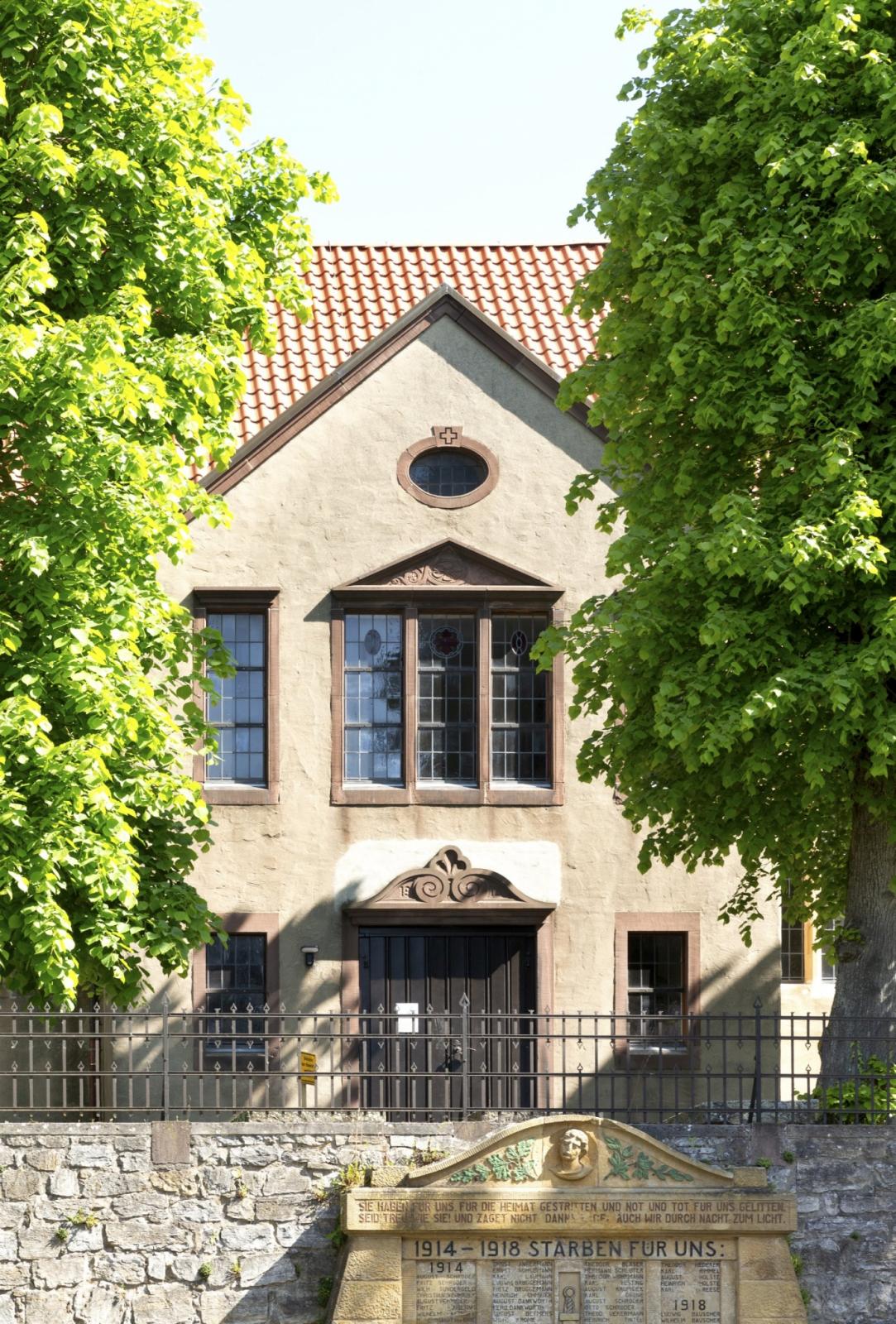 Seitenansicht Kirchenschiff