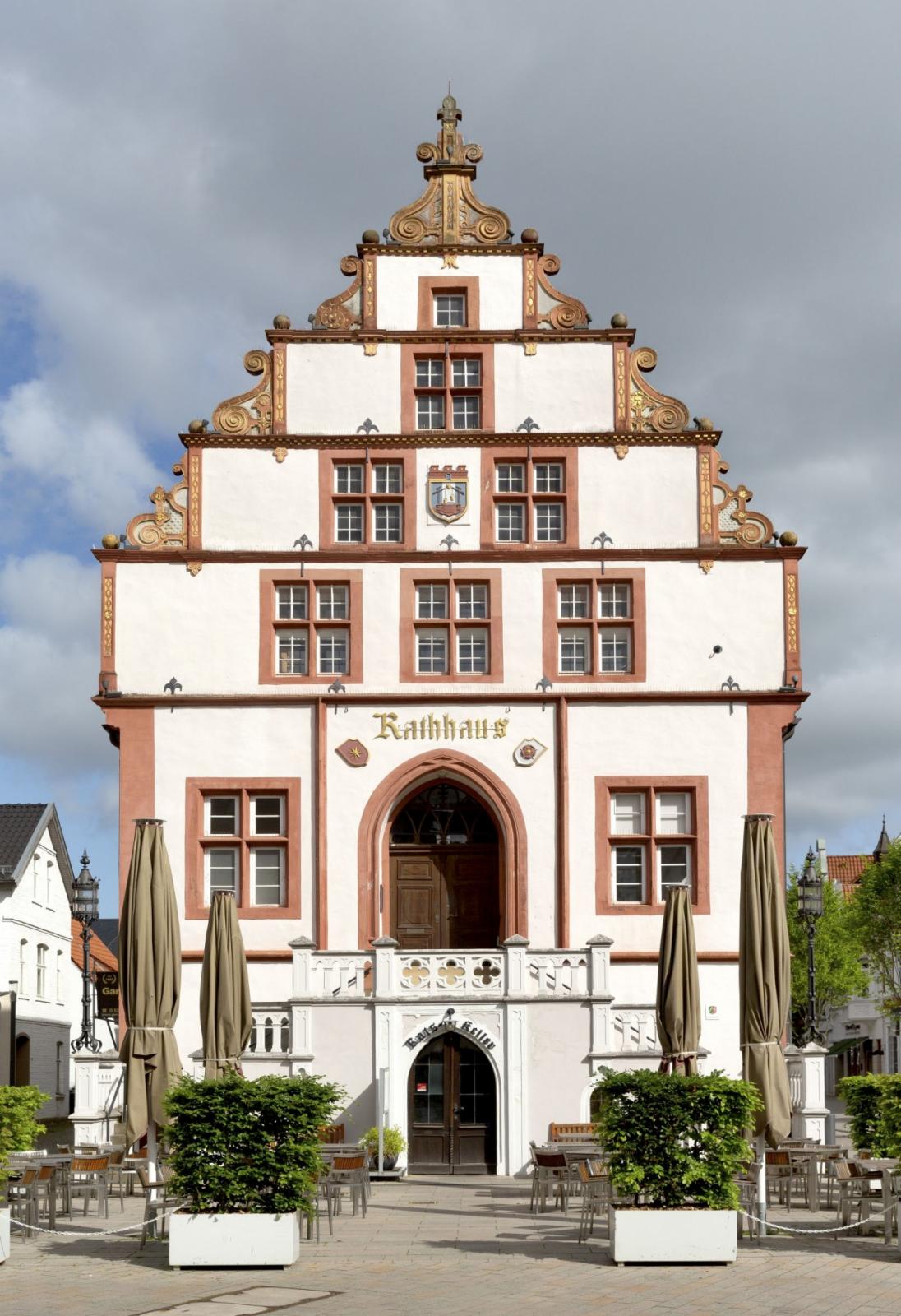 Historisches Rathaus Bad Salzuflen, Giebelansicht
