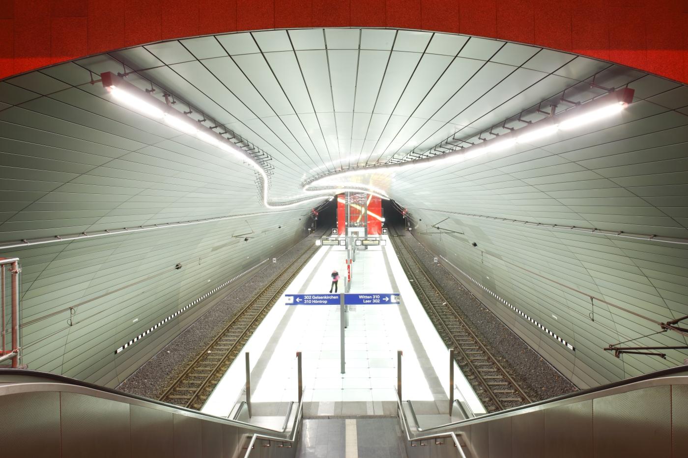 U-Bahn-Station Lohring in Bochum