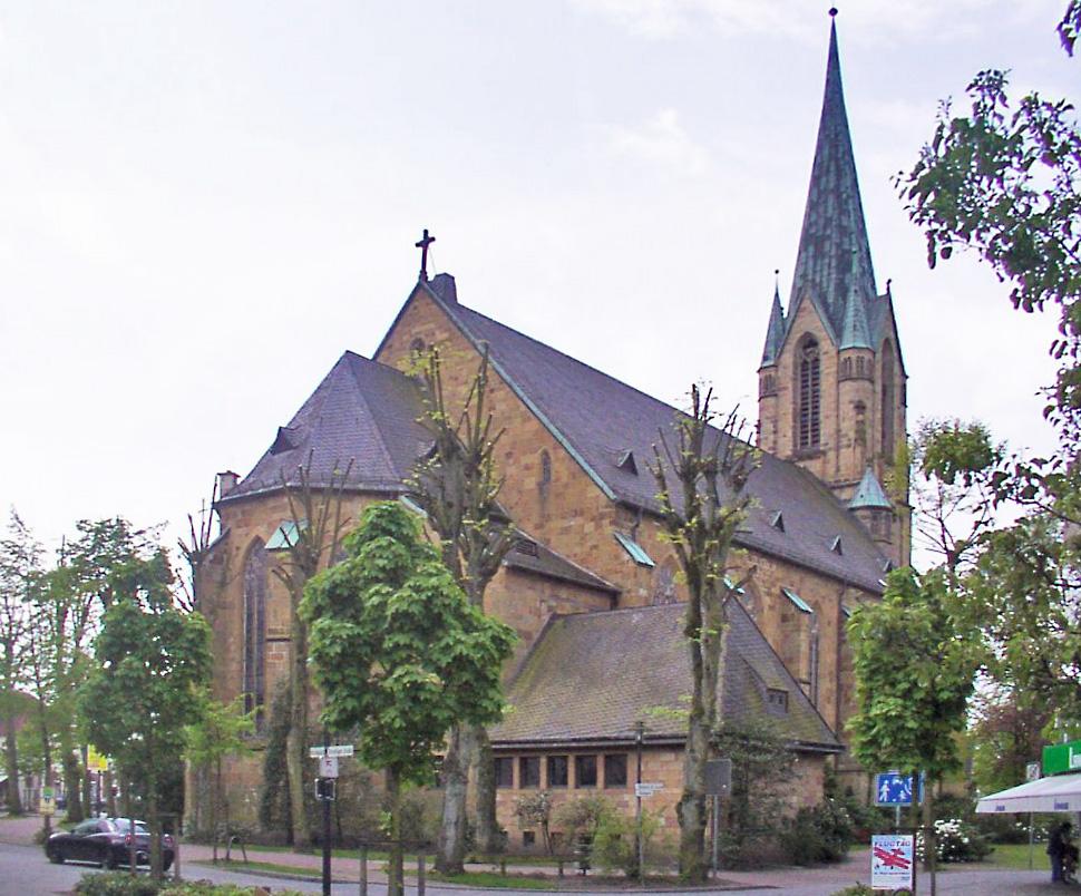 Ostansicht Chor Kirche St. Lucia
