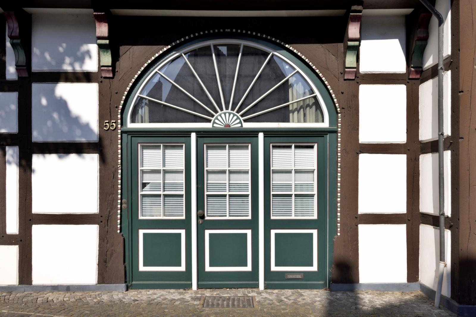 Wiedenbrück, Lange Straße 55, Detailansicht