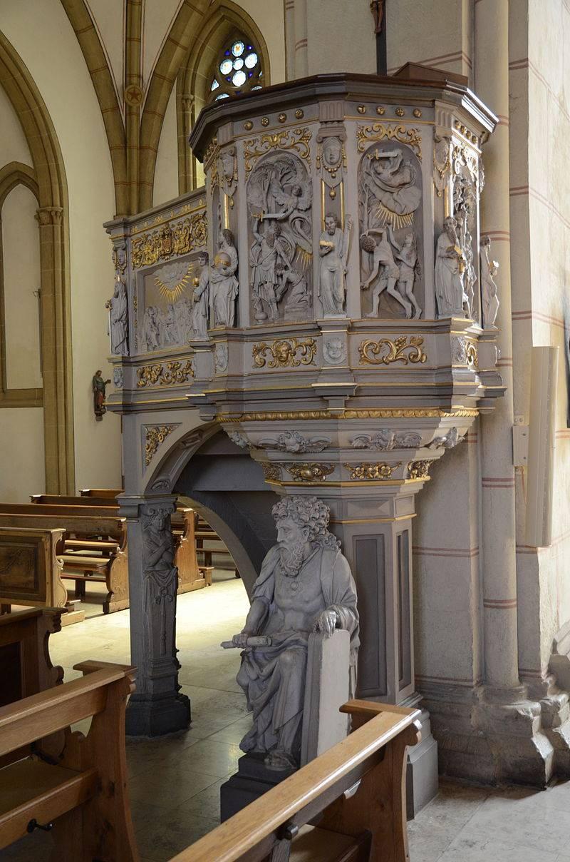 Kanzel der Kirche St. Ägidius Rheda-Wiedenbrück