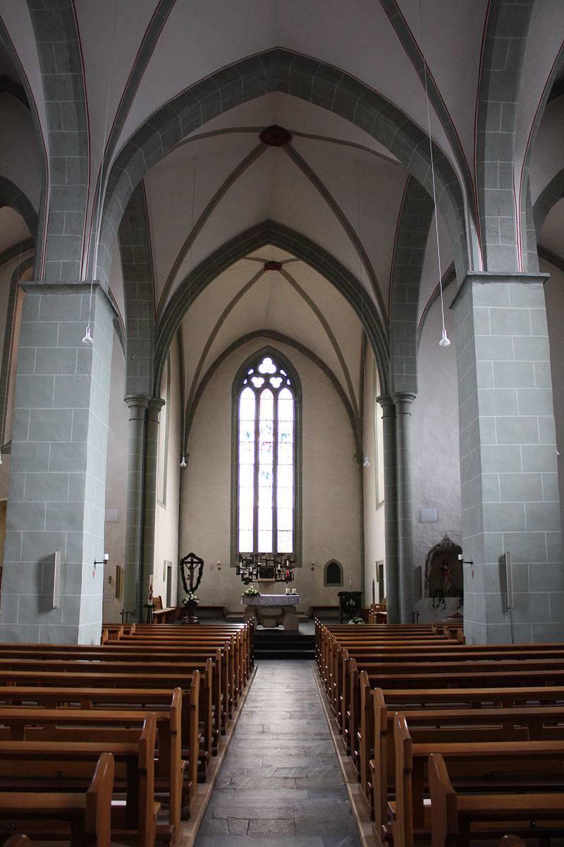 Blick zum Chorraum