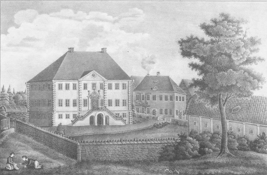 Schloss Schieder um 1868