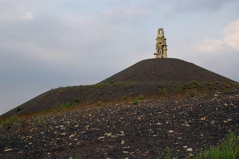 Himmelstreppe auf Spiralberg der Halde Rheinelbe