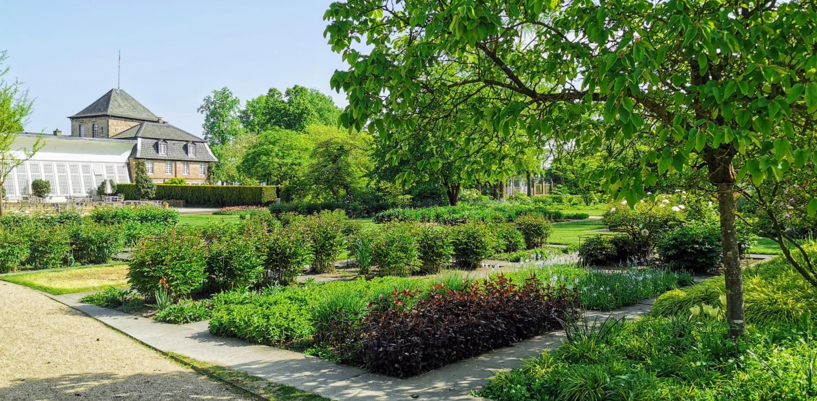 Orangerieparterre Schloss Dyck