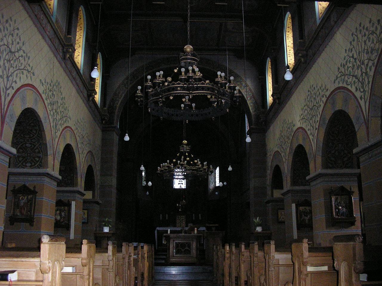 Innenraum von St. Briktius