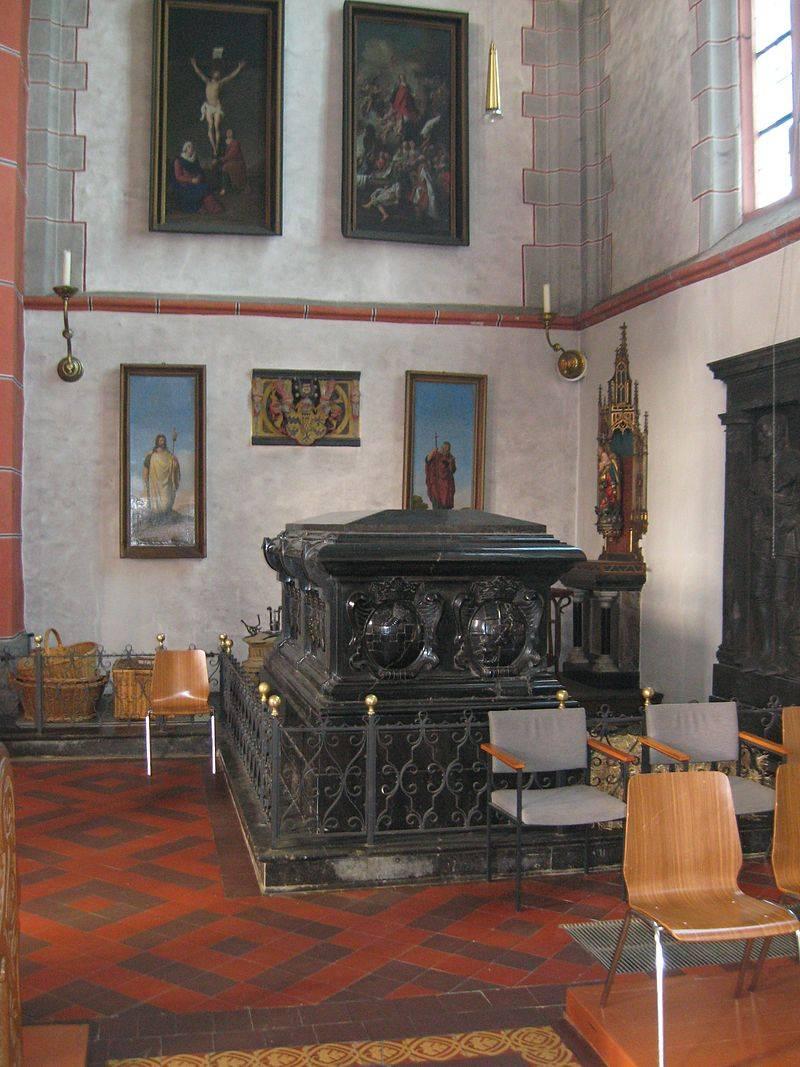 Marmorsarkophag der Sibylla von Hohenzollern