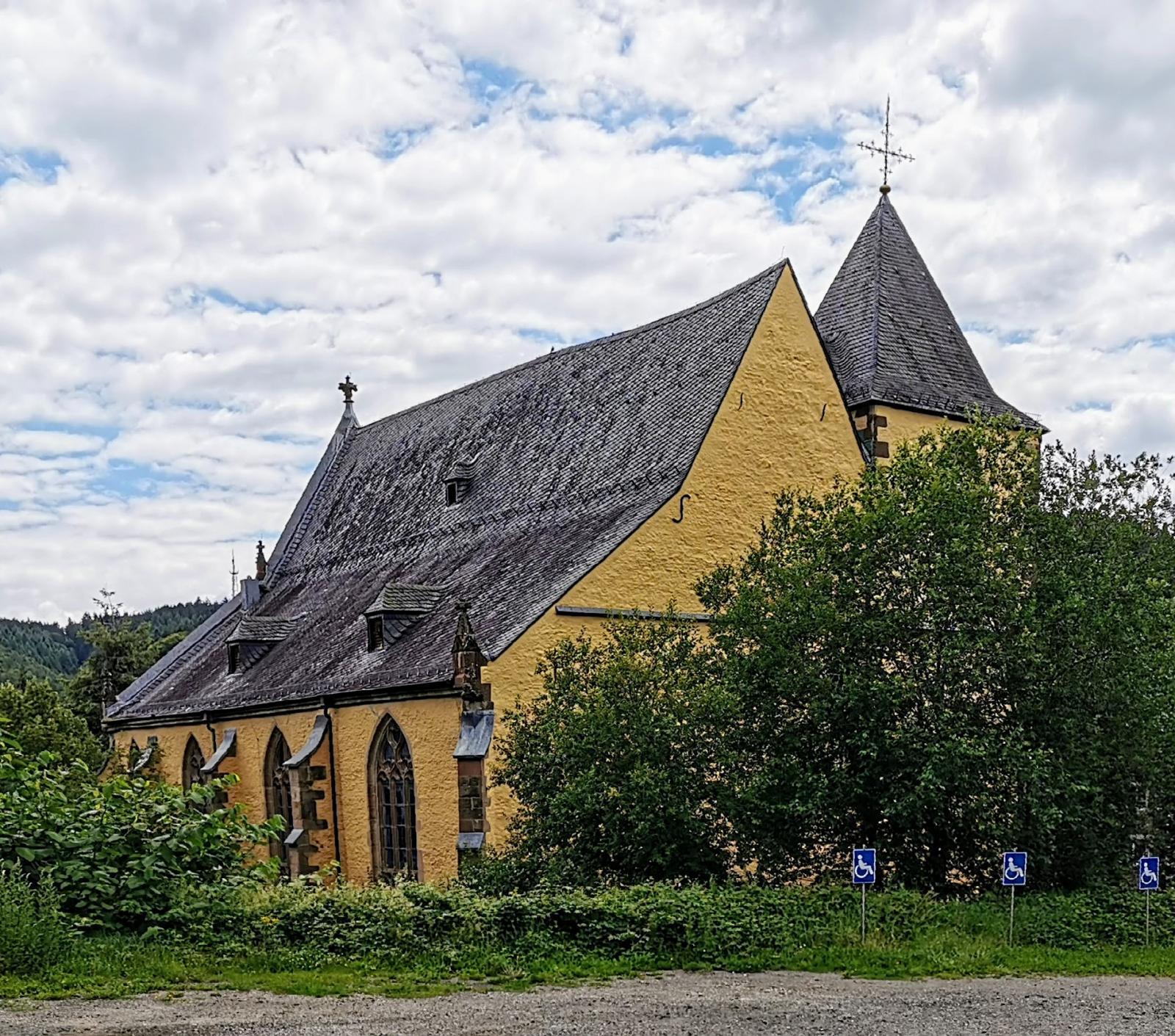 Schlosskirche Schleiden von Westen gesehen