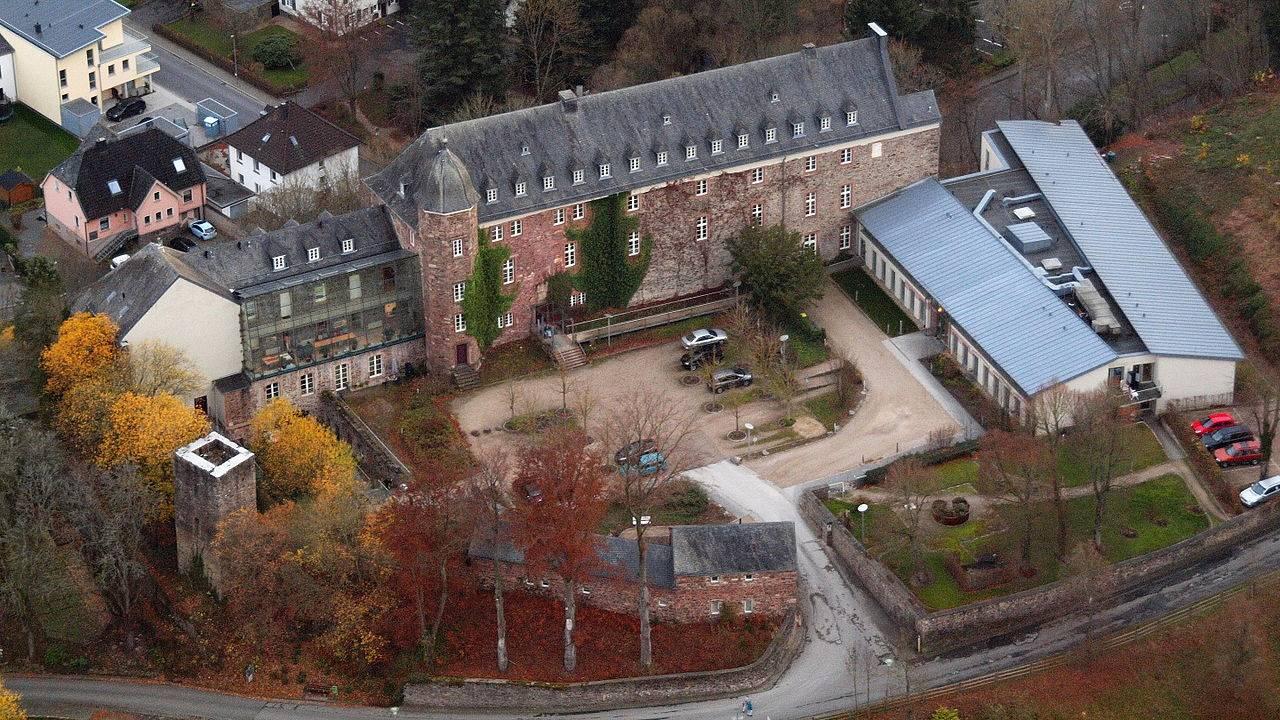 Luftbild Schlossanlage von Norden