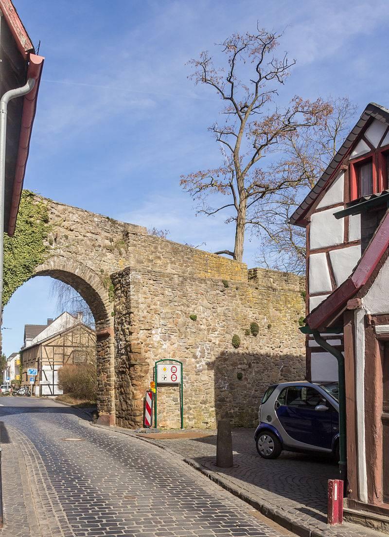 Stadtmauer Bad Münstereifel, nordwestliche Seite