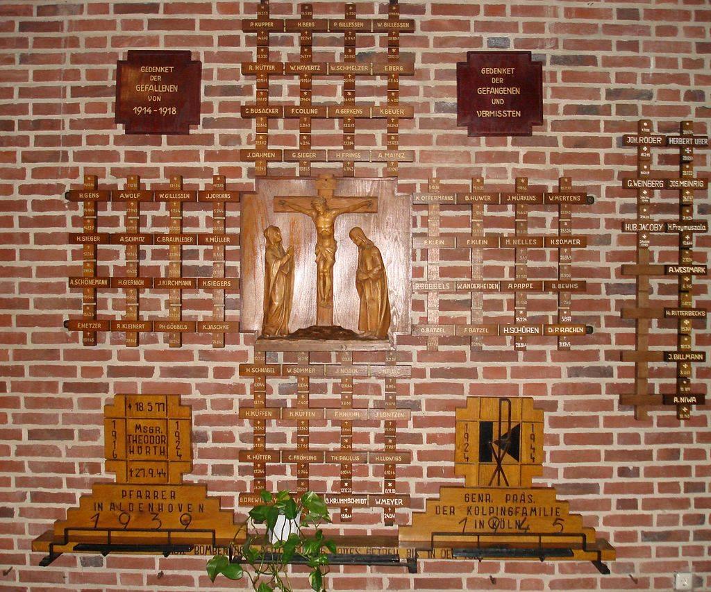 Ehrenmal in der Krypta
