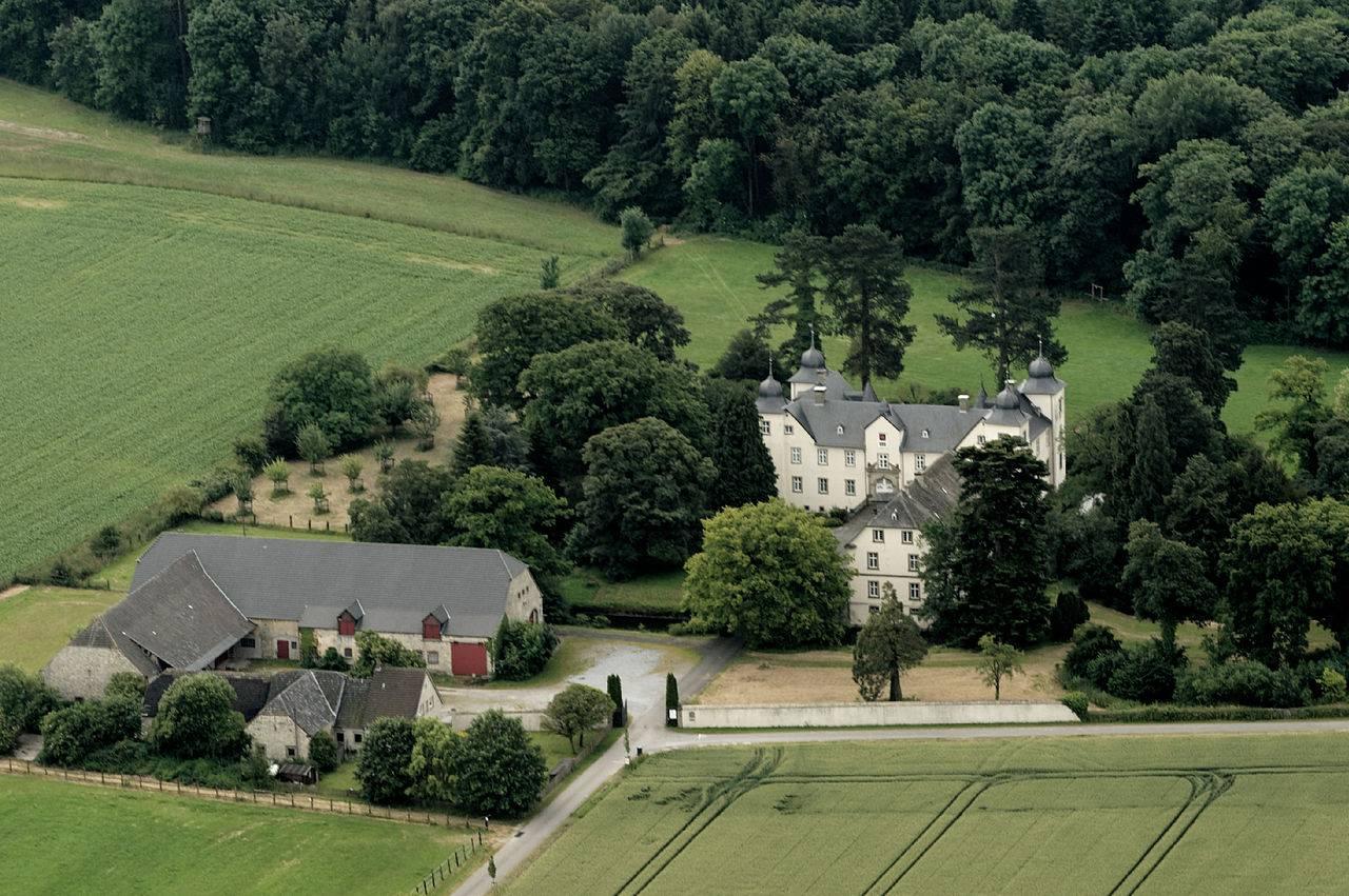 Schloss Eggeringhausen, Luftbild
