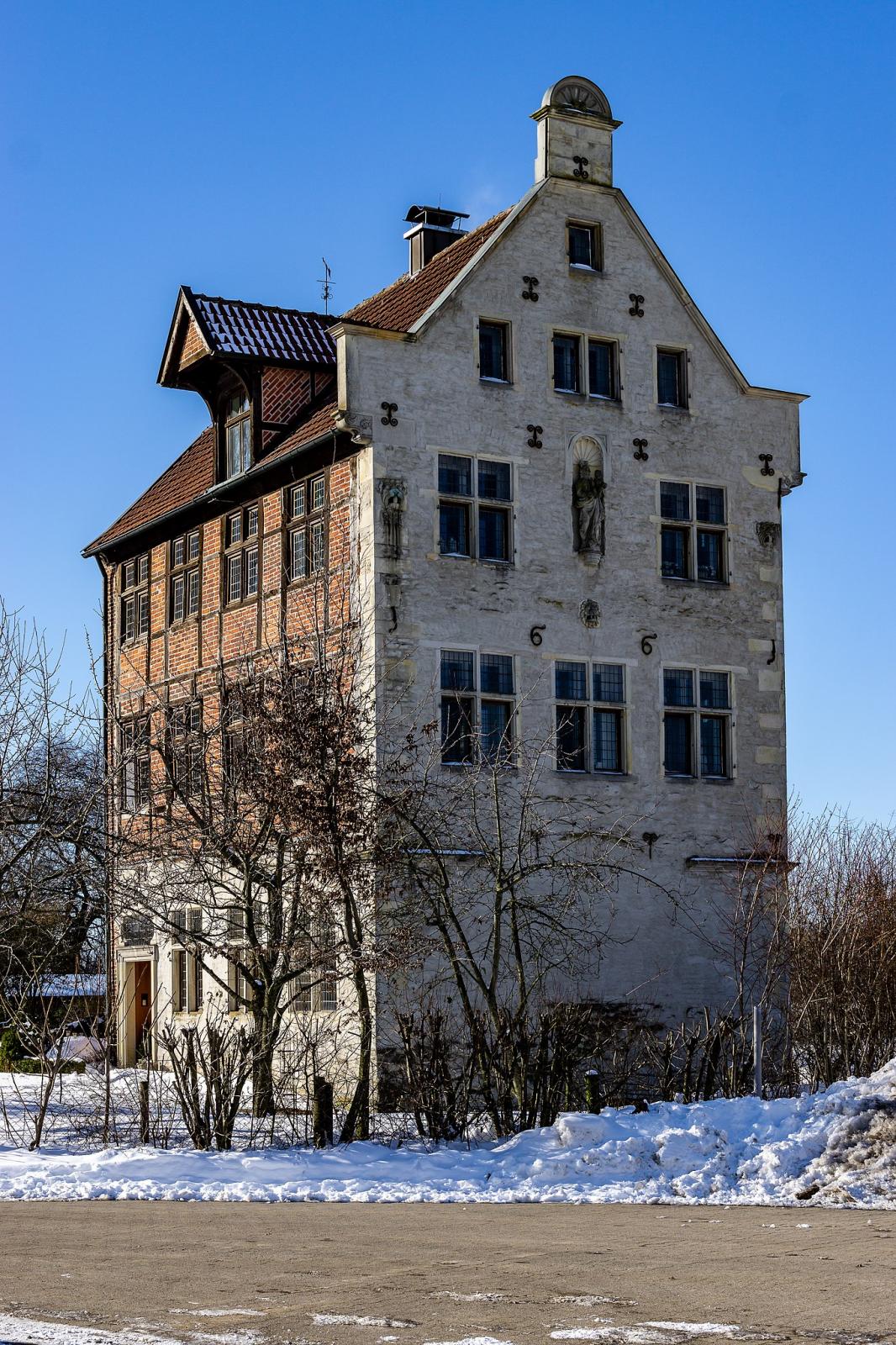 Speicher Haus Sieverding in Altenberge von Osten