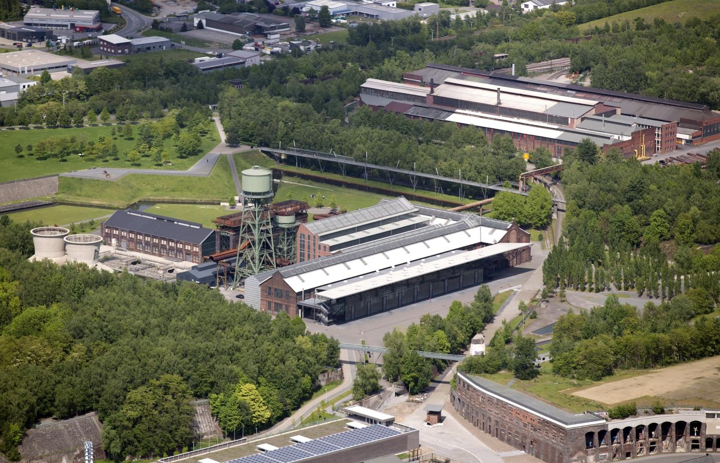 Luftbild Westpark Bochum