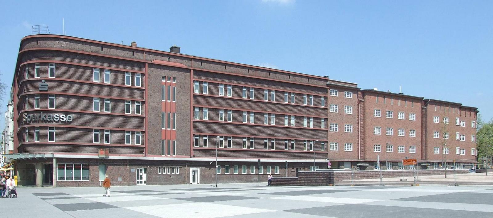 die Sparkasse in Wanne-Eickel