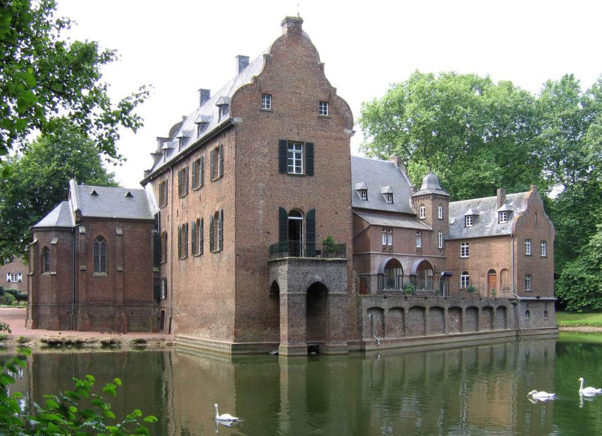 Ansicht der Burg von Nordosten