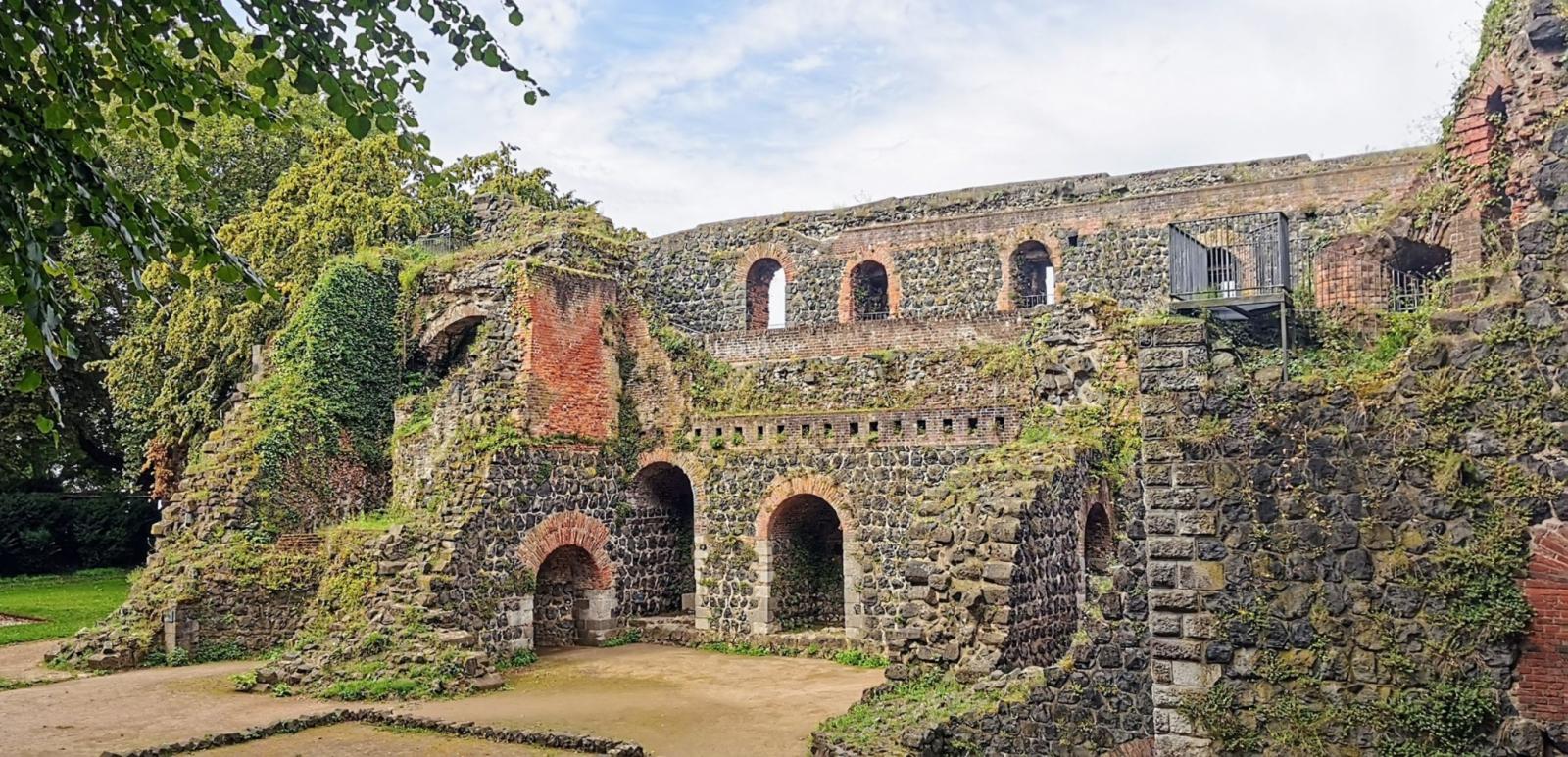 Kaiserpfalz, Ruine des Palas