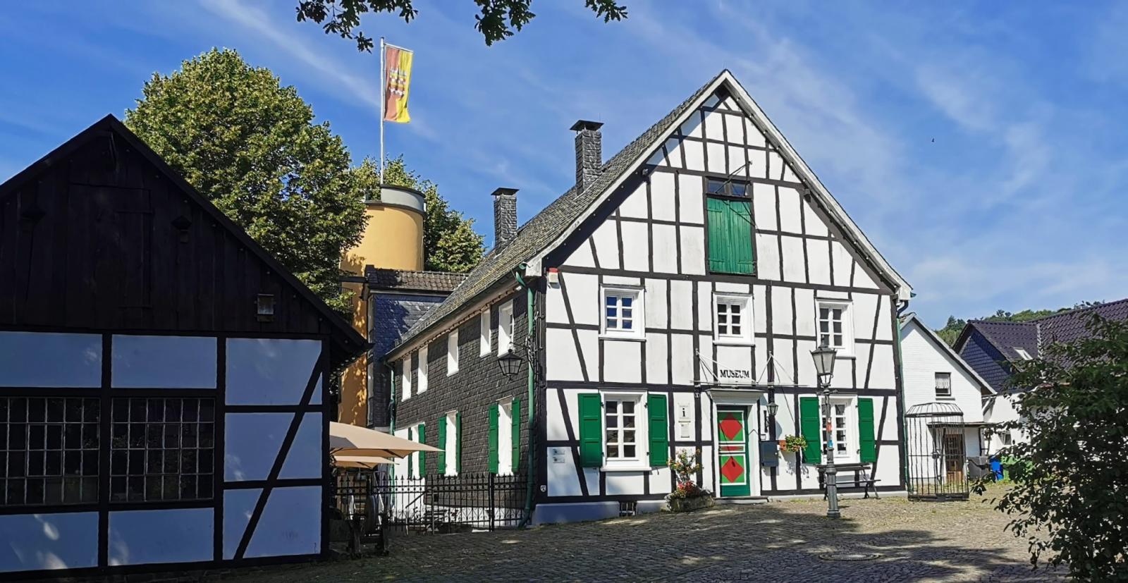 Blick auf das Heimatmuseum aus dem 18. Jh.