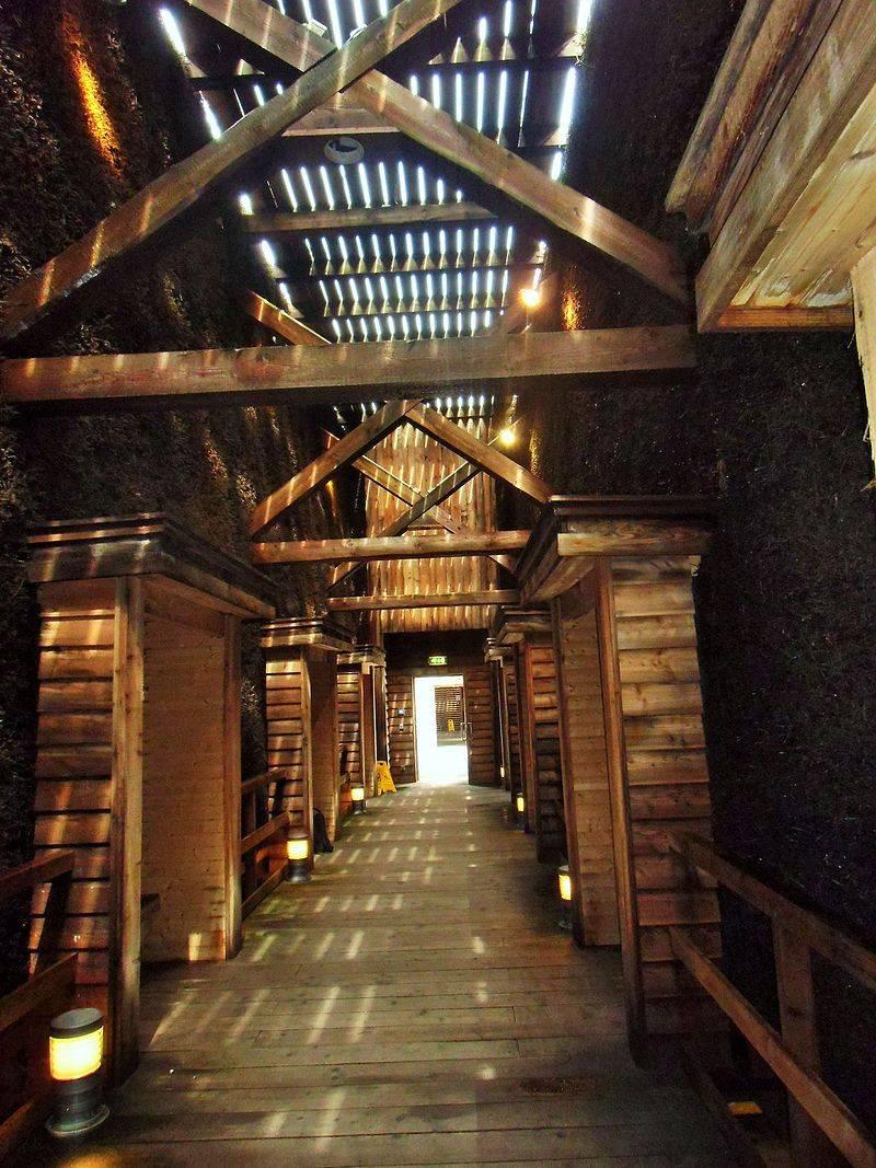 Blick in das ErlebnisGradierwerk