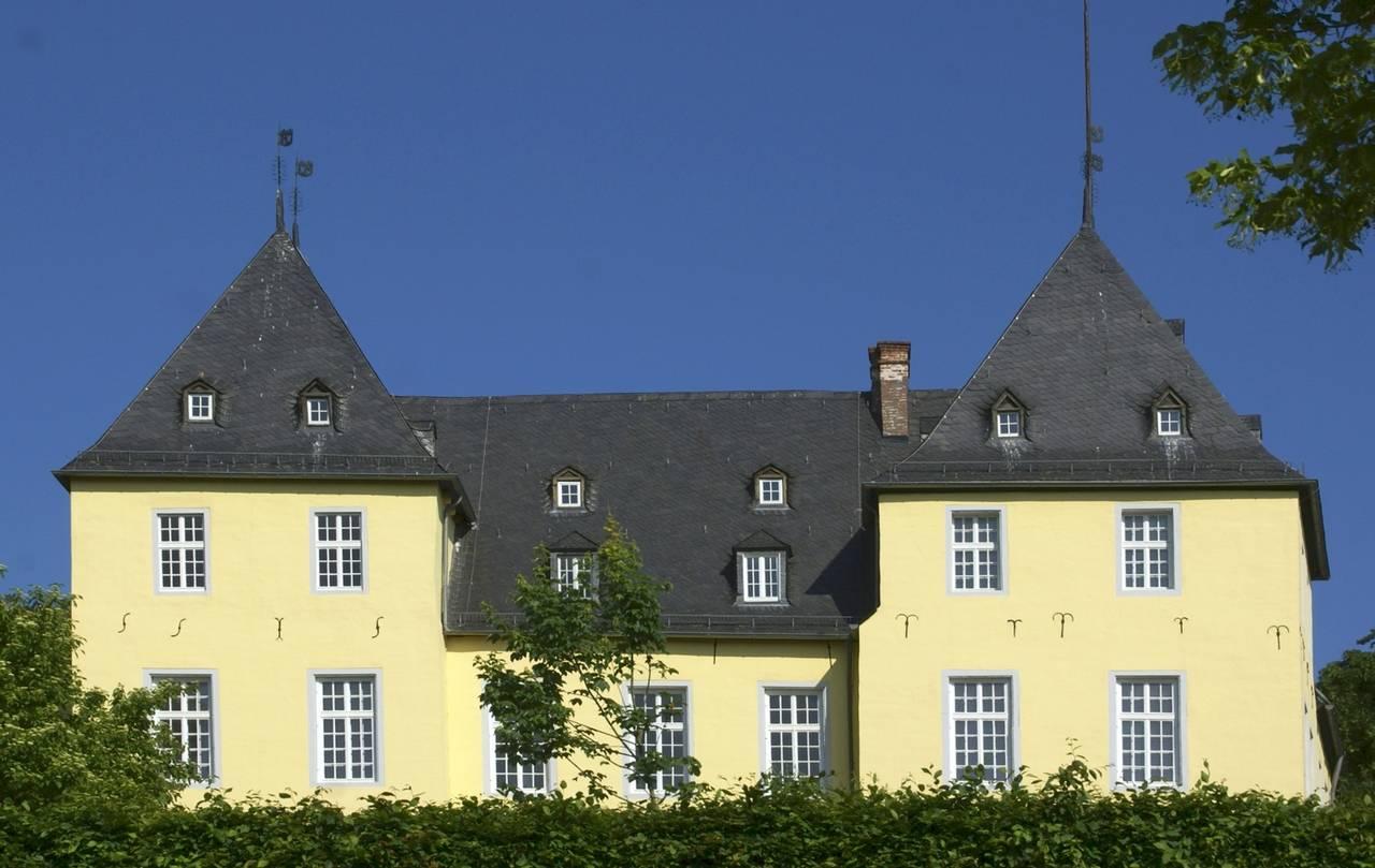 Schloss Alfter, Ansicht von Süd-Ost